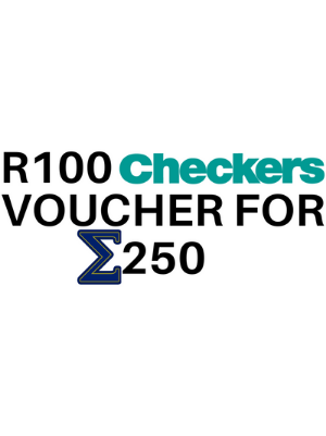 R100 Checkers voucher for Σ250