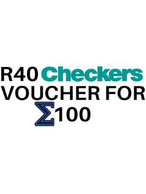 R40 Checkers Voucher for Σ100
